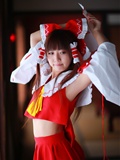 [Cosplay] Reimu Hakurei with dildo and toys - Touhou Project Cosplay(3)